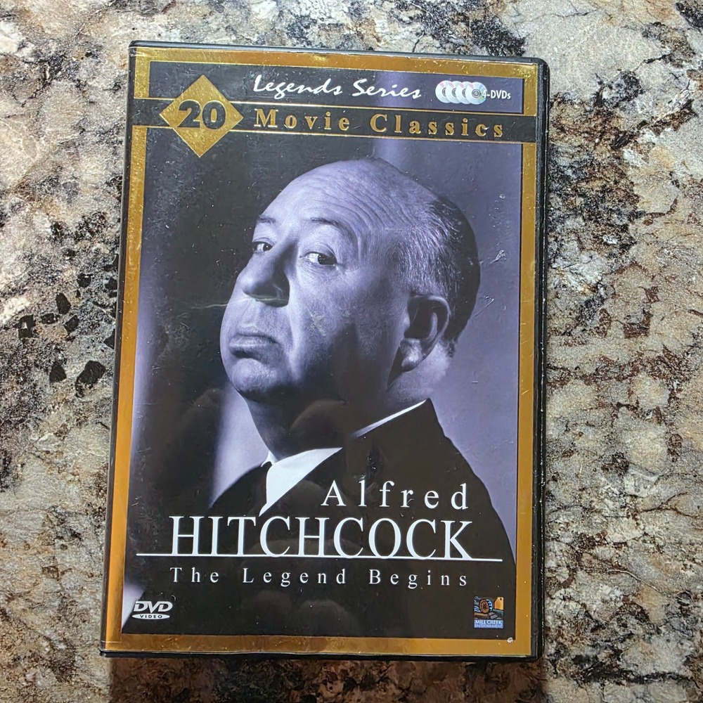 Alfred Hitchcock The‎ Legend Begins 20 Movie Classics 4 DVD Set